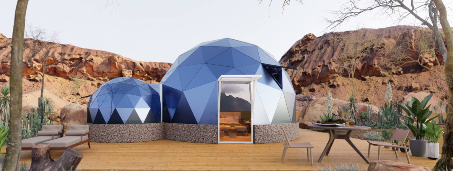 枝江市球形智能光伏玻璃星空房